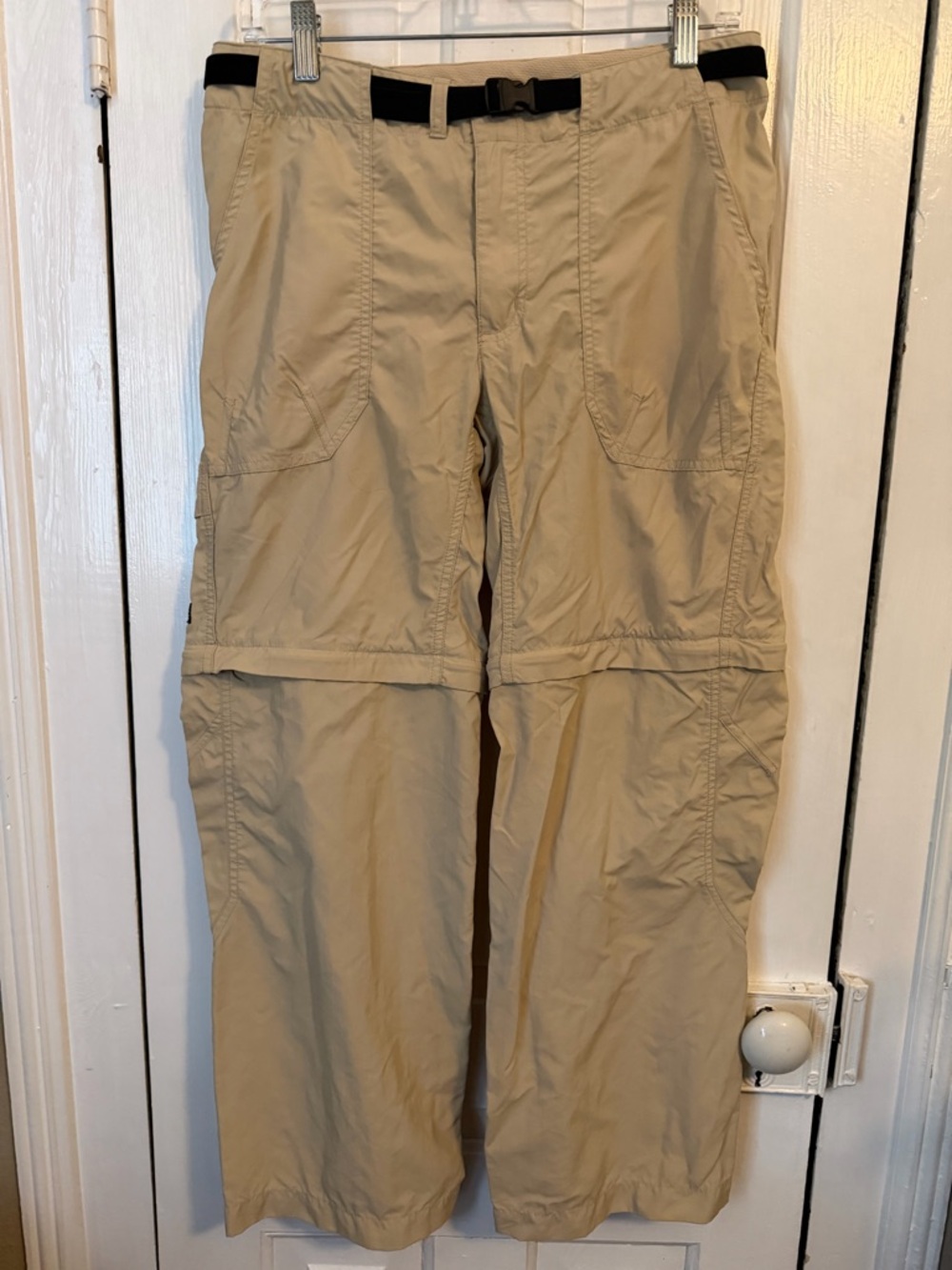 Patagonia Beige Convertible Hiking Pants